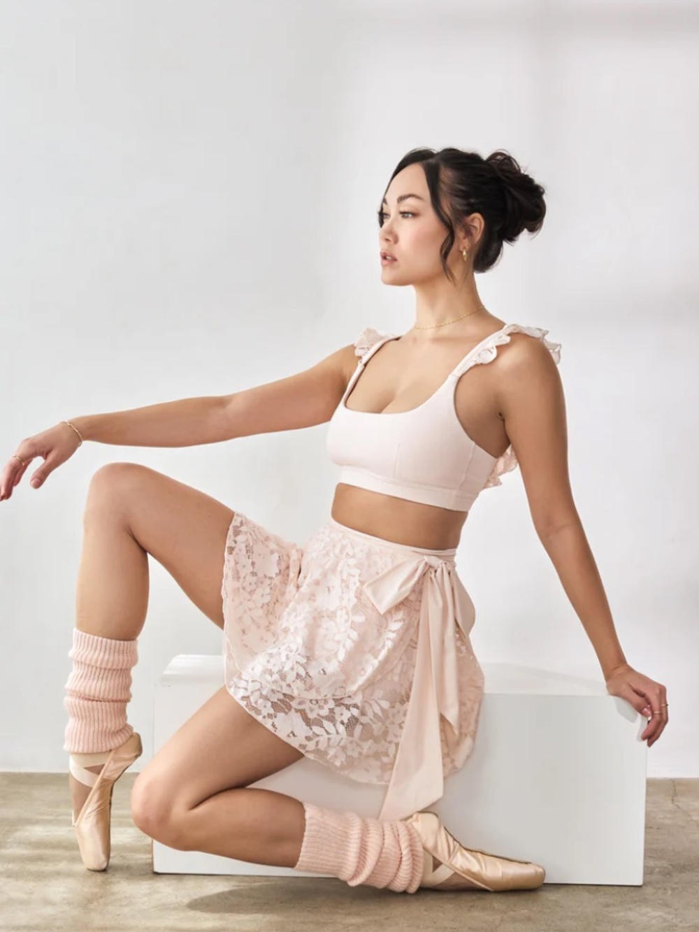 Lace Juliet Skort - Tutu Pink